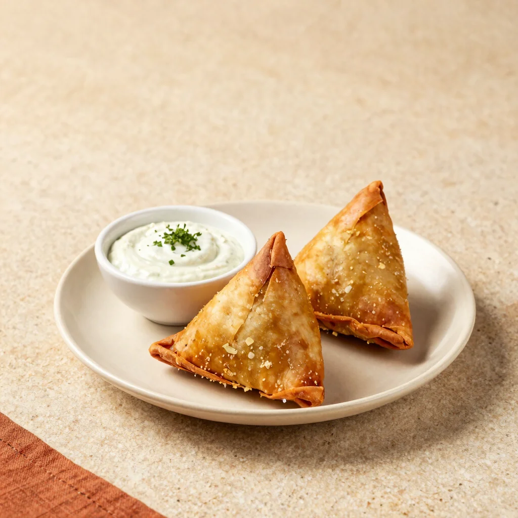 Golden Vegetable Samosas