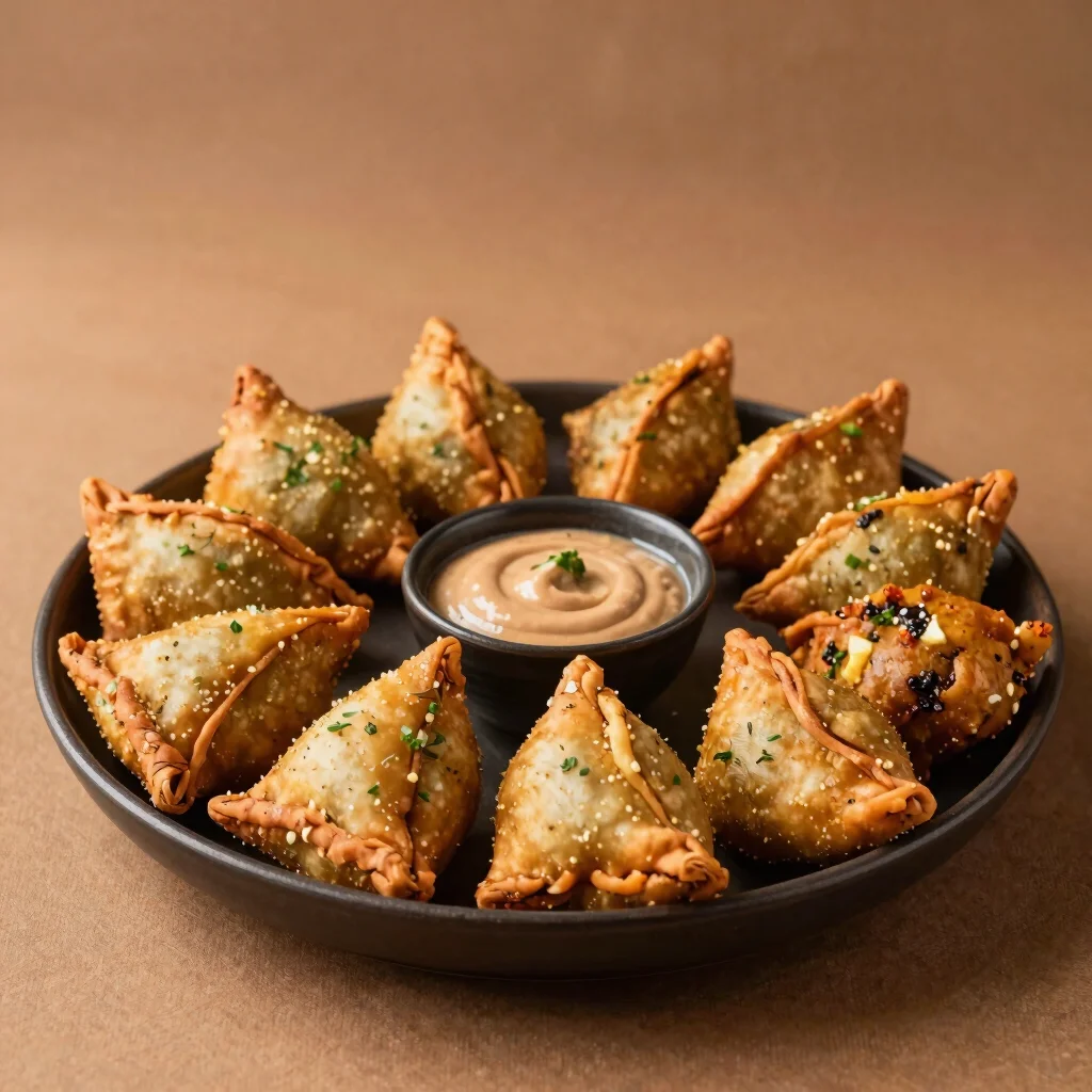 Samosa Pakora Platter